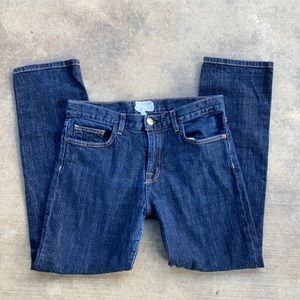 current/elliott "long boyfriend" dark wash jean